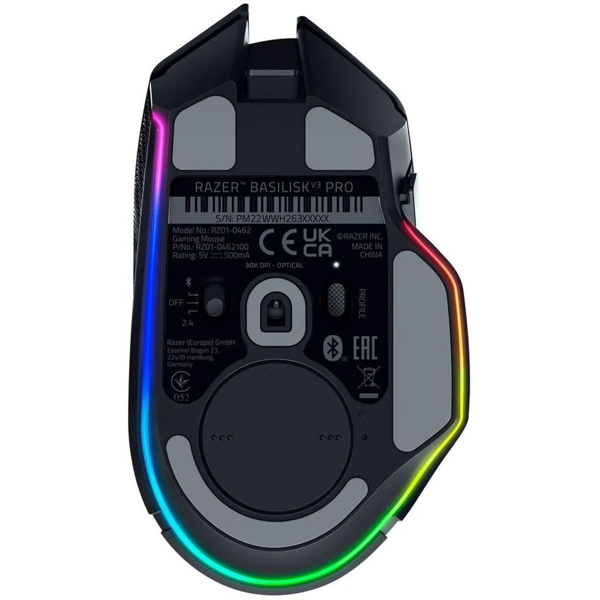 Игровая мышь Razer Basilisk V3 Pro 35K - Black Razer Basilisk V3 Pro 35K - Black gaming mouse RZ01-05240100-R3G1