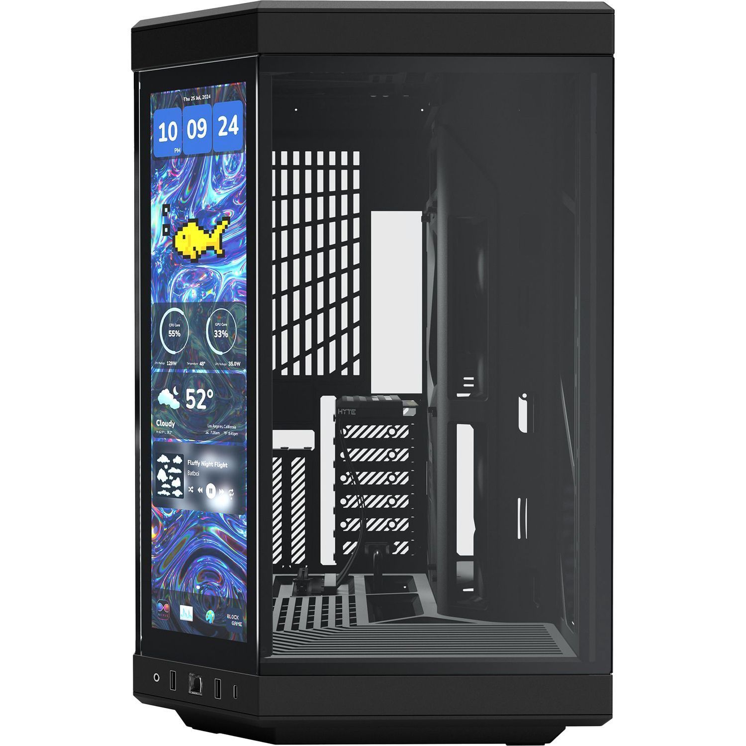 Корпус без блока питания HYTE Y70 Touch Infinite (CS-HYTE-Y70TTI-BB)
