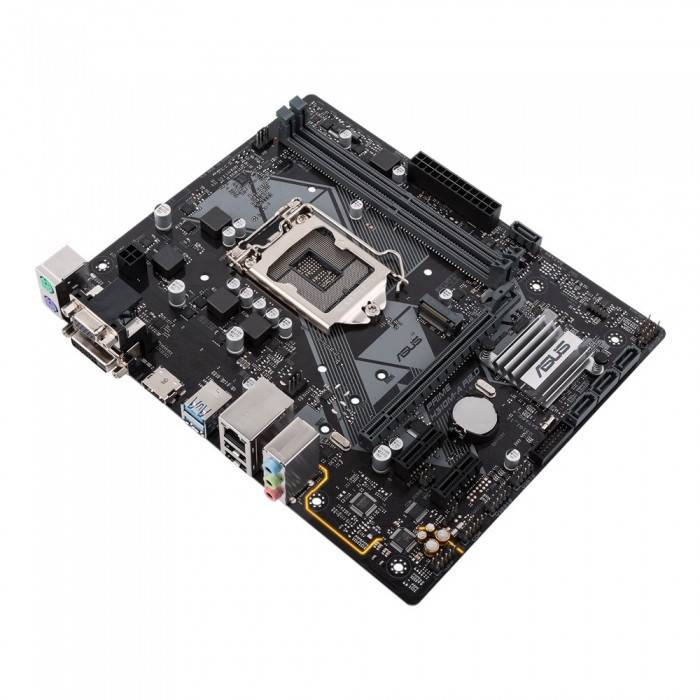 Уцененный товар Материнская плата ASUS PRIME H310M-A R2.0 Retail (Intel, H310C, S - 1151-2, mATX