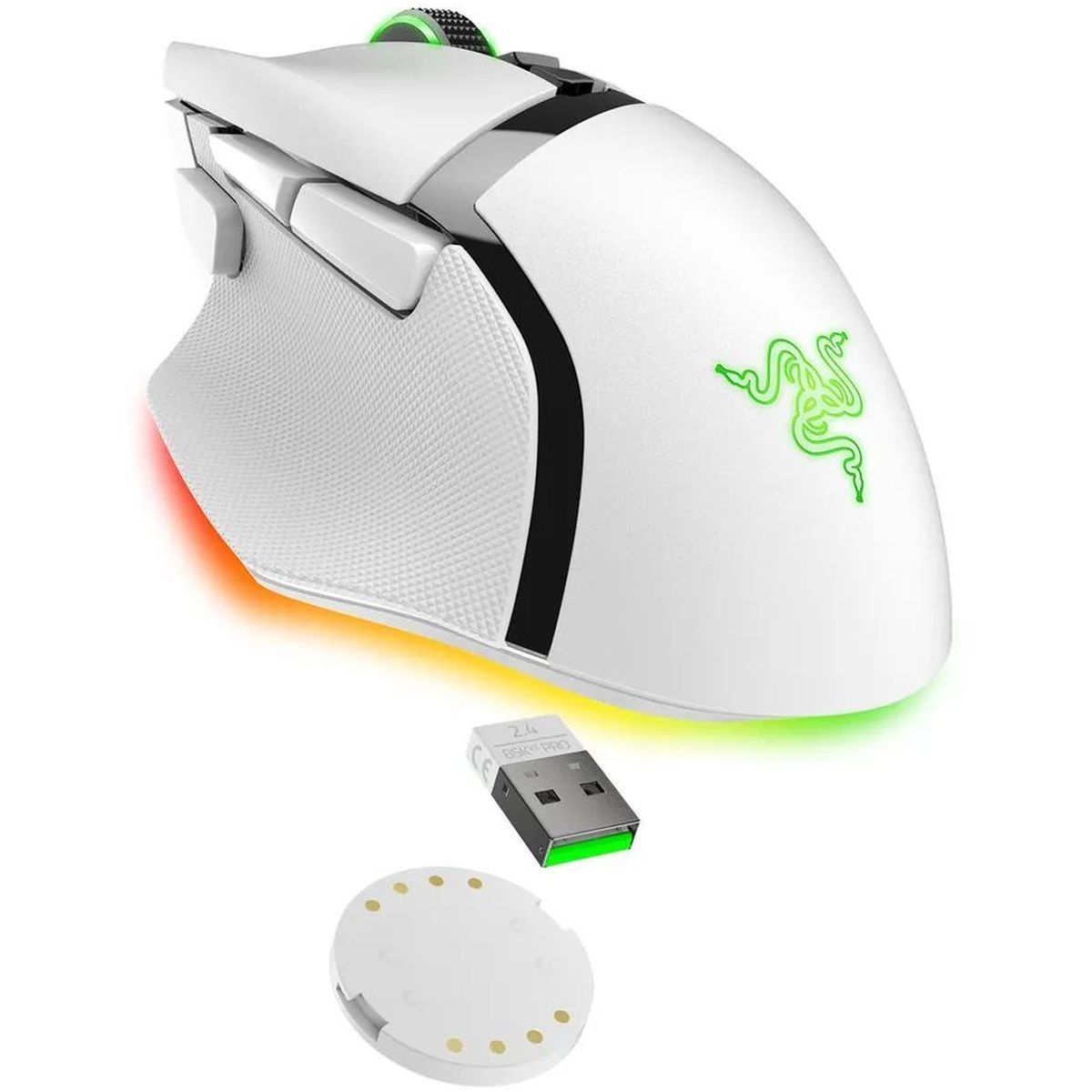 Игровая мышь Razer Basilisk V3 Pro 35K - White Razer Basilisk V3 Pro 35K - White gaming mouse RZ01-05240200-R3G1